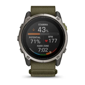 Garmin enduro 4 multisportuhr titan grey green