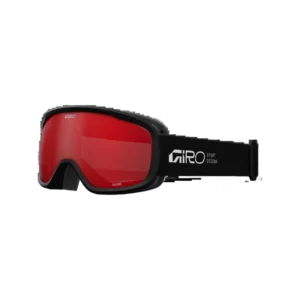 Giro buster flash goggle black stacked amber scarlet s2