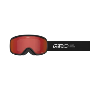 Giro buster flash goggle black stacked amber scarlet s2