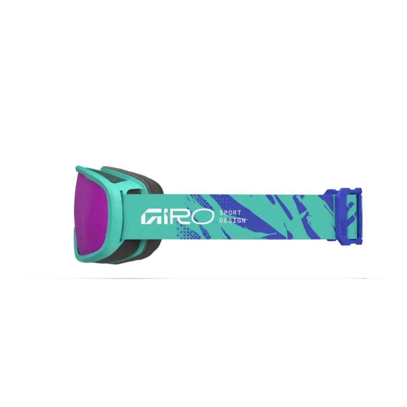 Giro buster flash goggle blue trench amber pink s2