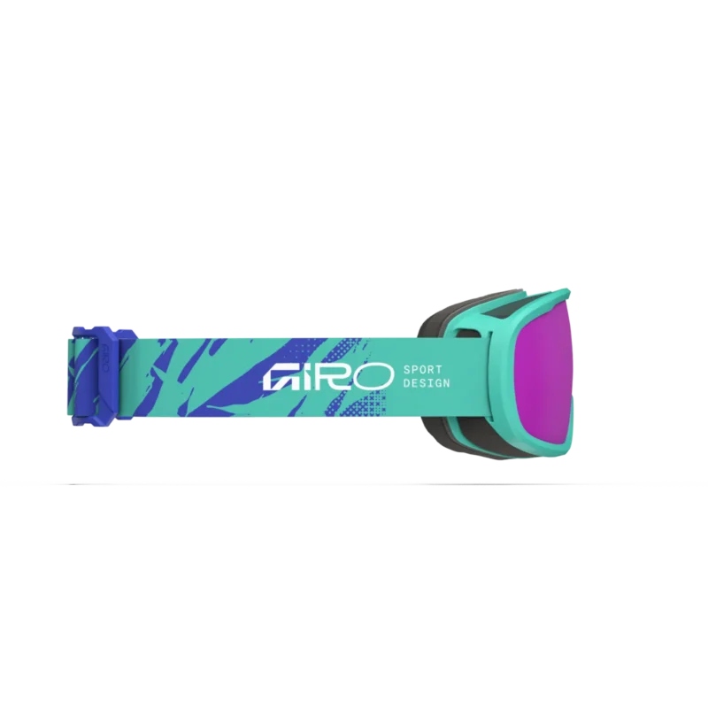 Giro buster flash goggle blue trench amber pink s2