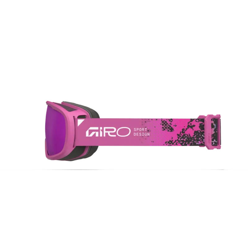Giro buster flash goggle neon pink surge fade amber pink s2