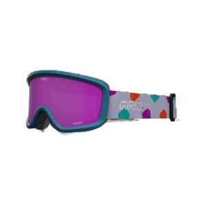 Giro chico 2 0 flash goggle teal painted amber pink s2