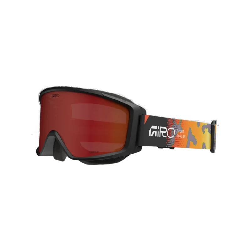 Giro index 2 0 flash goggle orange pixel drift amber scarlet s2