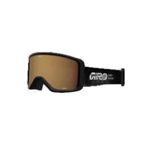 Giro sagen flash goggle black stacked amber gold s2 s0
