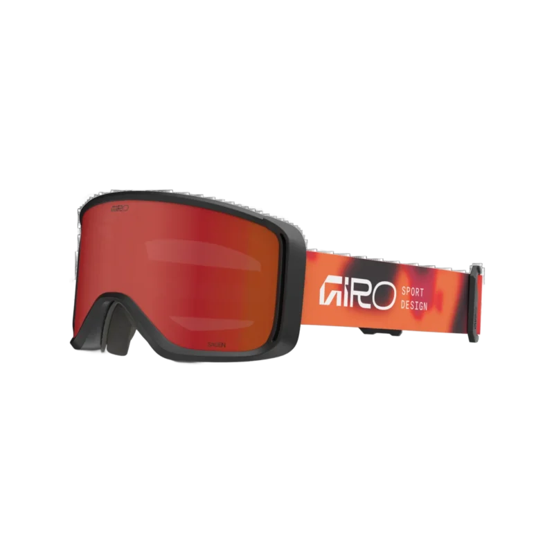 Giro sagen flash goggle orange frequency amber scarlet s2 s0