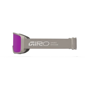 Giro w sagen flash goggle cloud grey stacked amber pink s2 s0