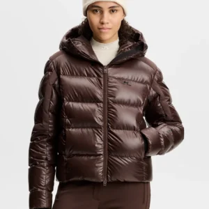 J lindeberg nerina down jacket women seal brown