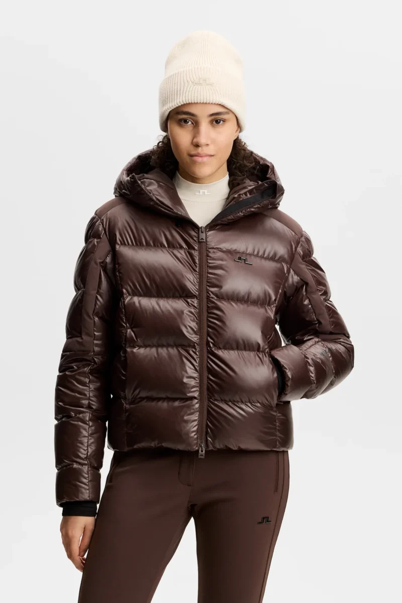 J lindeberg nerina down jacket women seal brown