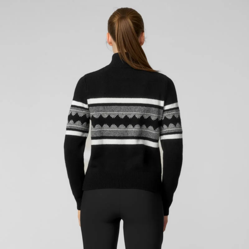 Johaug connect woolmix half zip black