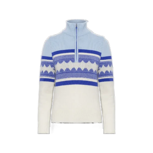 Johaug connect woolmix half zip blue skyway
