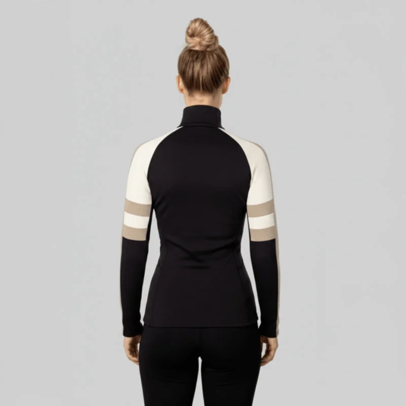 Johaug devotion wool half zip black