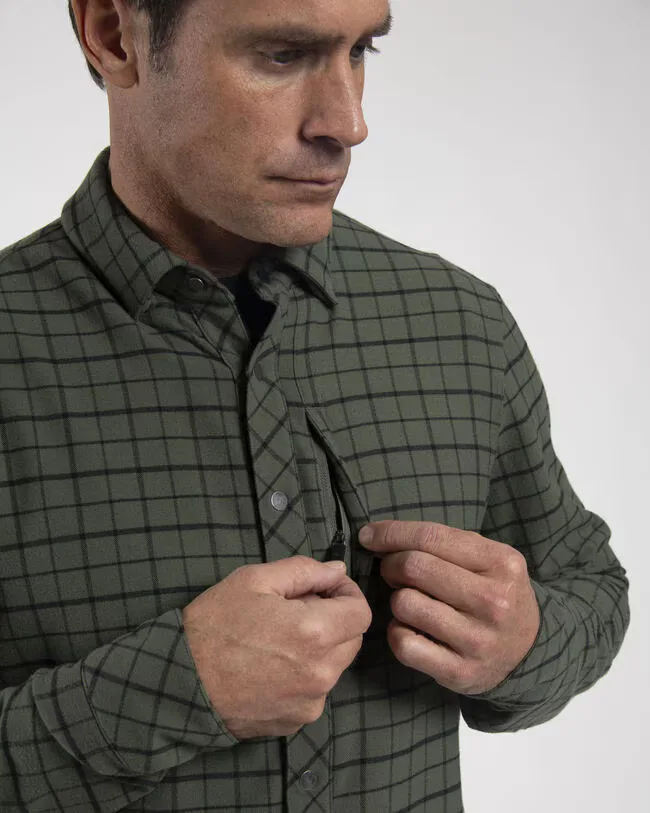 kjus-boulder-shirt-men-green-slate-black-6 Kjus boulder shirt men green slate black