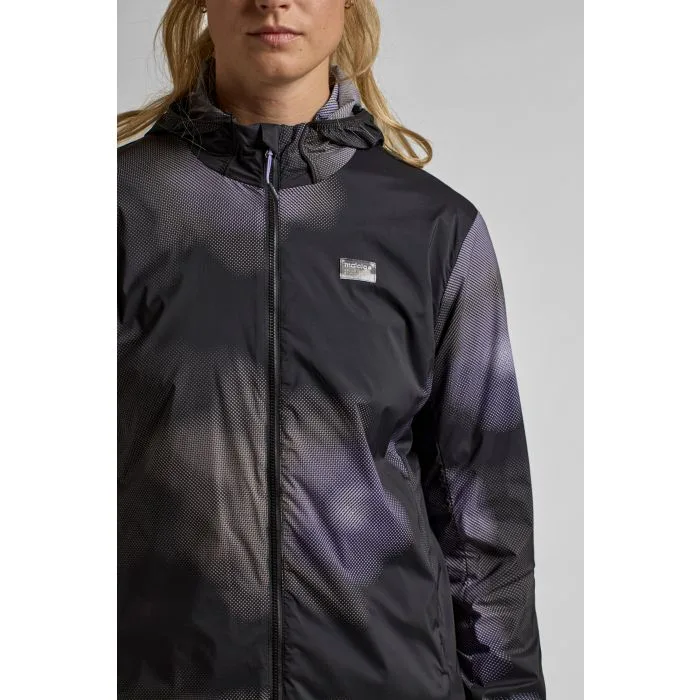 Maloja fjelletm printed jacket women deep black bloom