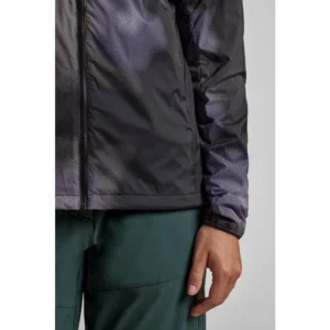 Maloja fjelletm printed jacket women deep black bloom
