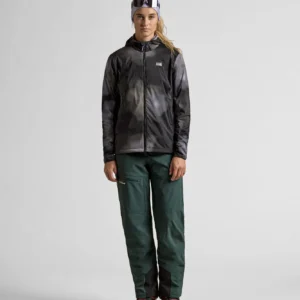Maloja fjelletm printed jacket women deep black bloom