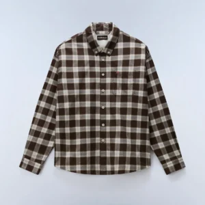 napapijri-eos-flanell-hemd-brown-check-2 Napapijri eos flanell hemd brown check