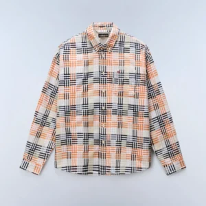 napapijri-eos-flanell-hemd-multicolor-blue-orange-2 Napapijri eos flanell hemd multicolor blue orange