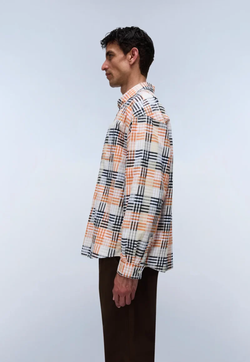 napapijri-eos-flanell-hemd-multicolor-blue-orange-4 Napapijri eos flanell hemd multicolor blue orange