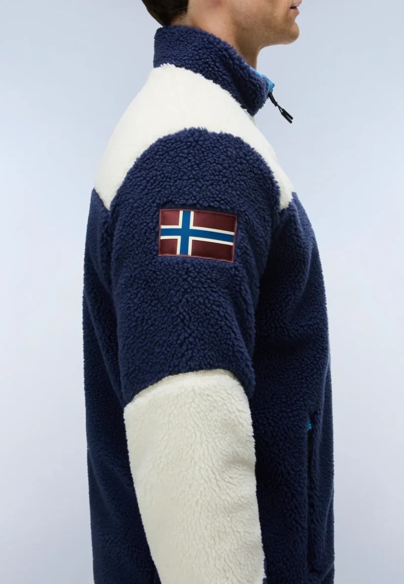 napapijri-yupik-fleecepullover-mulitcolor-blue-red-6 Napapijri yupik fleecepullover mulitcolor blue red