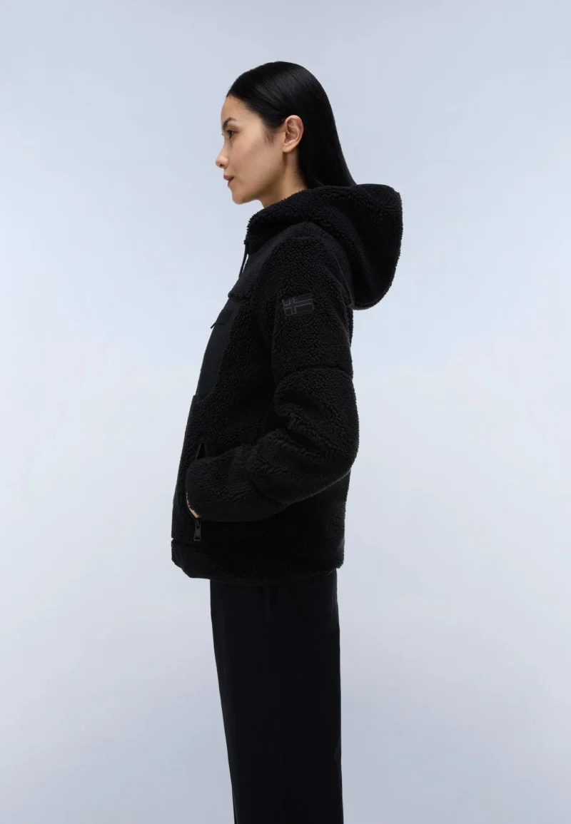 napapijri-yupik-fleecepulover-mit-kapuze-women-black-beauty-4 Napapijri yupik fleecepulover mit kapuze women black beauty