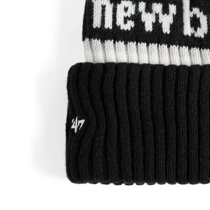 New balance 47 acrylic cuff knit black