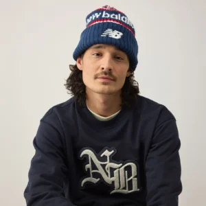 New balance 47 acrylic cuff knit nb navy