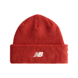 New balance 47 cuff knit hat hot tomato