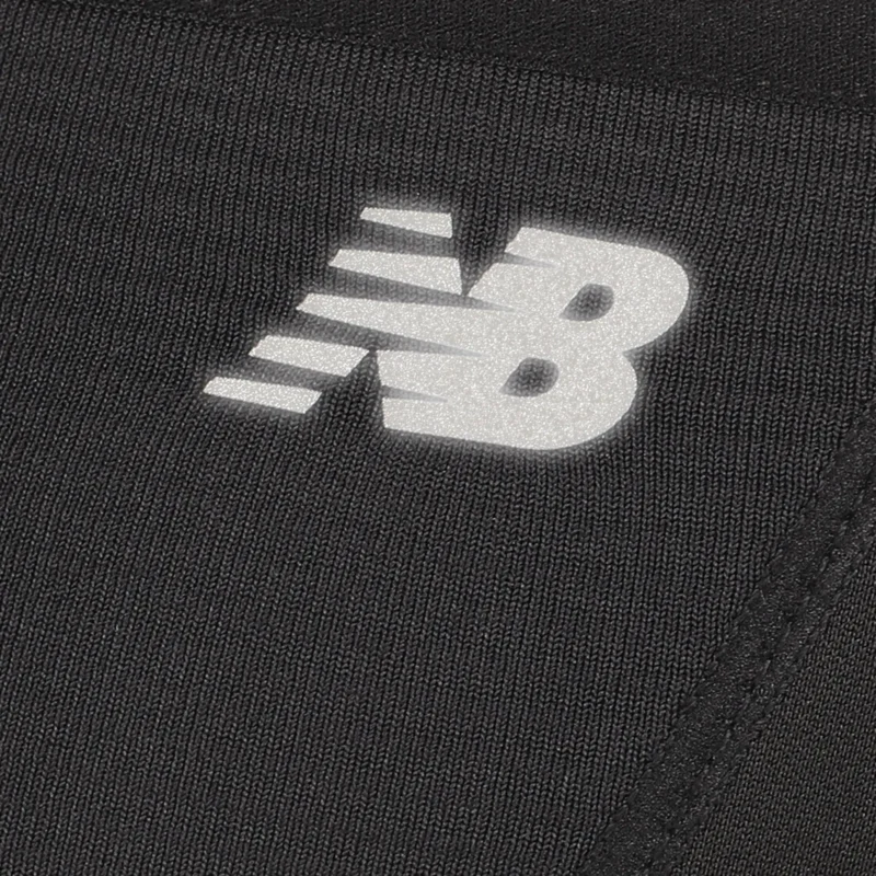 New balance performance fleece contour headband black