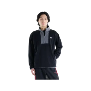 new-balance-sport-polar-fleece-half-zip-black-1 New balance sport polar fleece half zip black