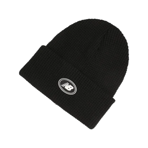 new-balance-waffle-knit-fisherman-beanie-black-1 New balance waffle knit fisherman beanie black