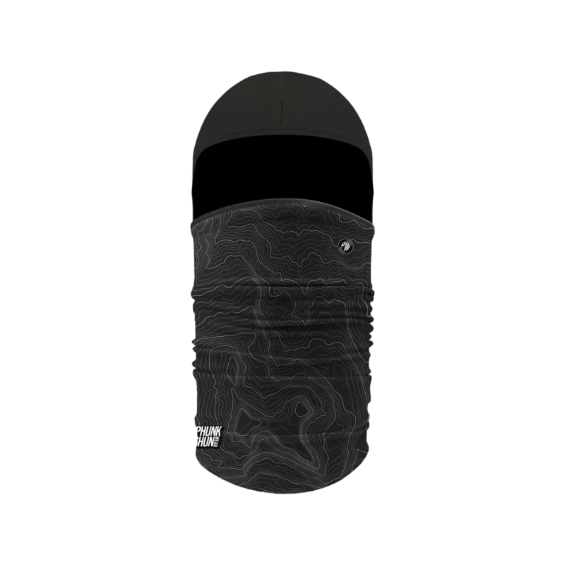 Phunkshun wear black topo thermal balaclava black 1