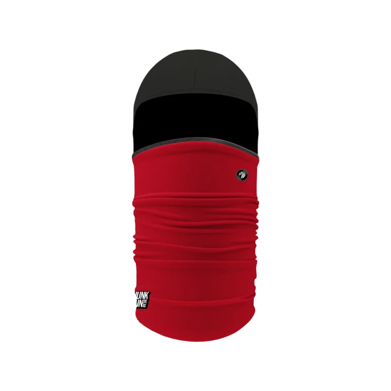 Phunkshun wear carmine youth thermal balaclava red 1