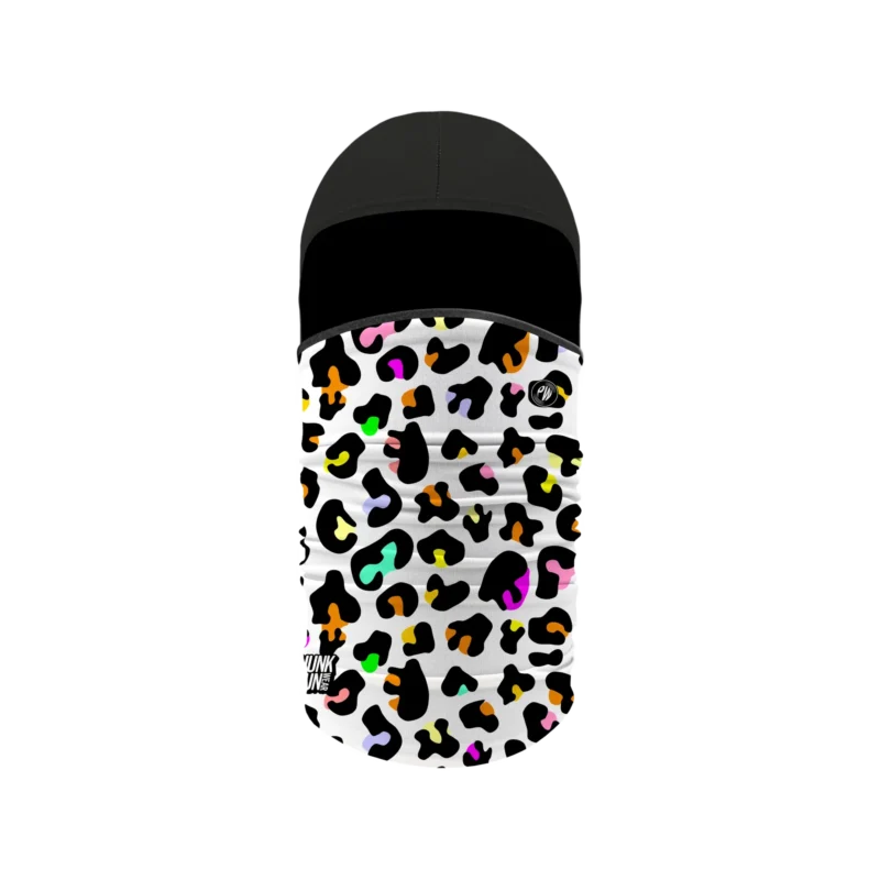 Phunkshun wear confetti kitty youth thermal balaclava multicolor 1