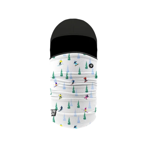 Phunkshun wear downhill youth thermal balaclava white 1