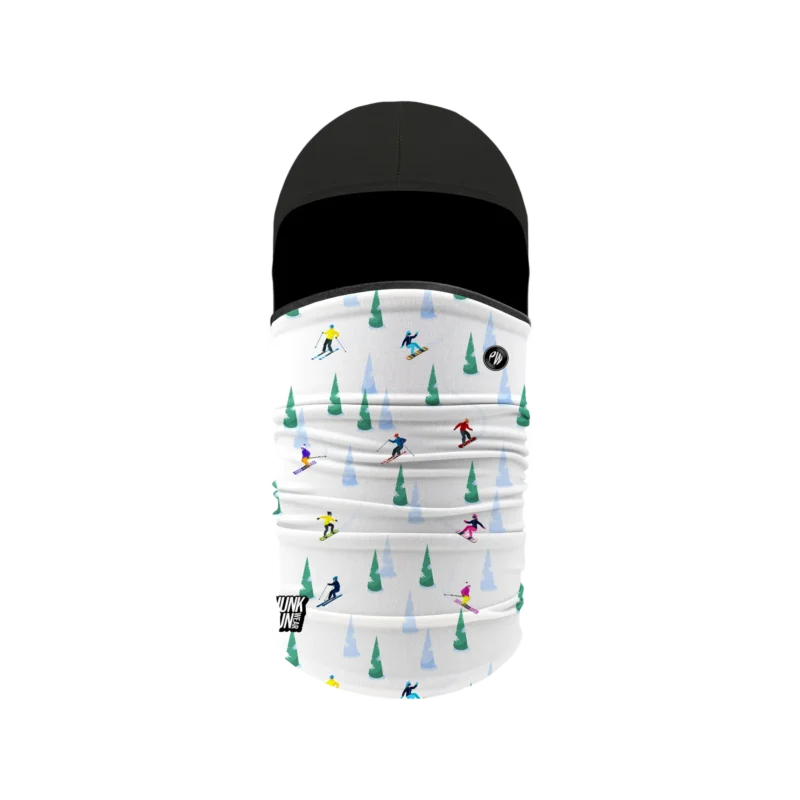 Phunkshun wear downhill youth thermal balaclava white 1