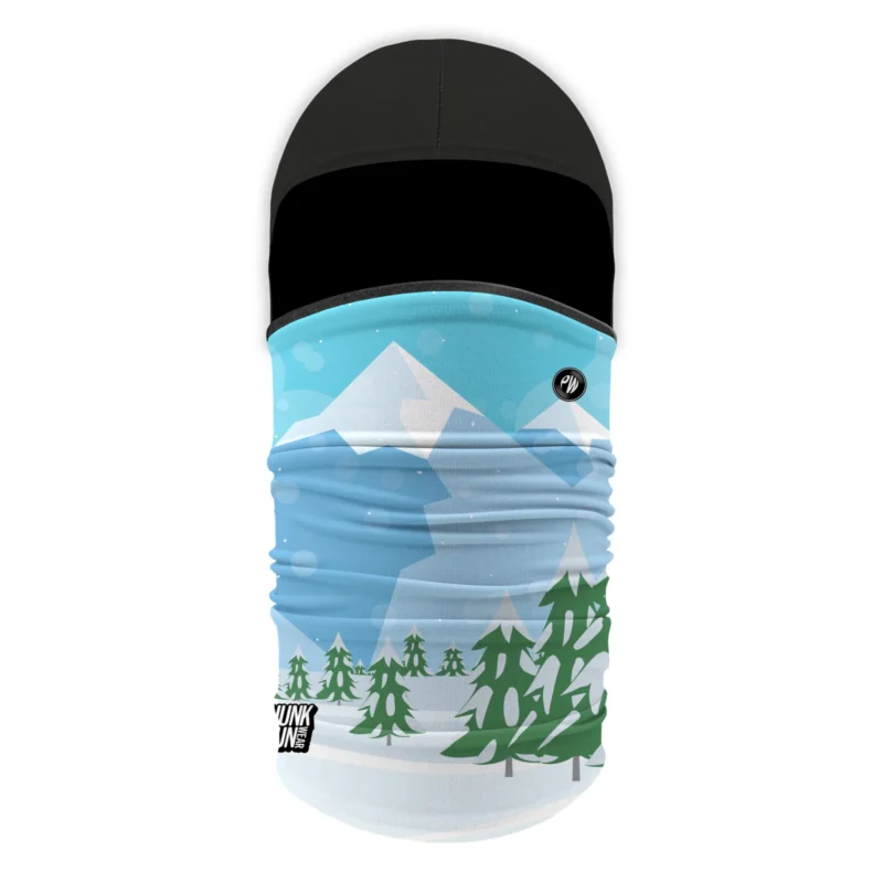 Phunkshun wear mountains youth thermal balaclava blue