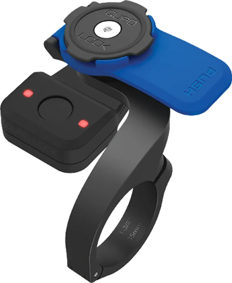 Quad lock bike alarm finder