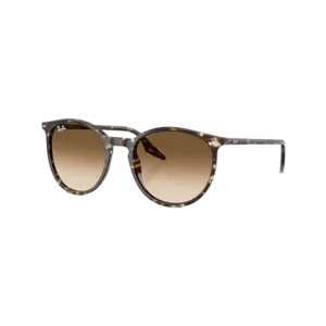 Ray ban rb2204 sonnenbrille havanna yellow turtle clear gradient brown
