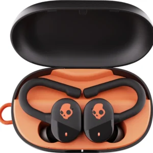 Skullcandy push play active true wireless in ear true black orange schwarz orang