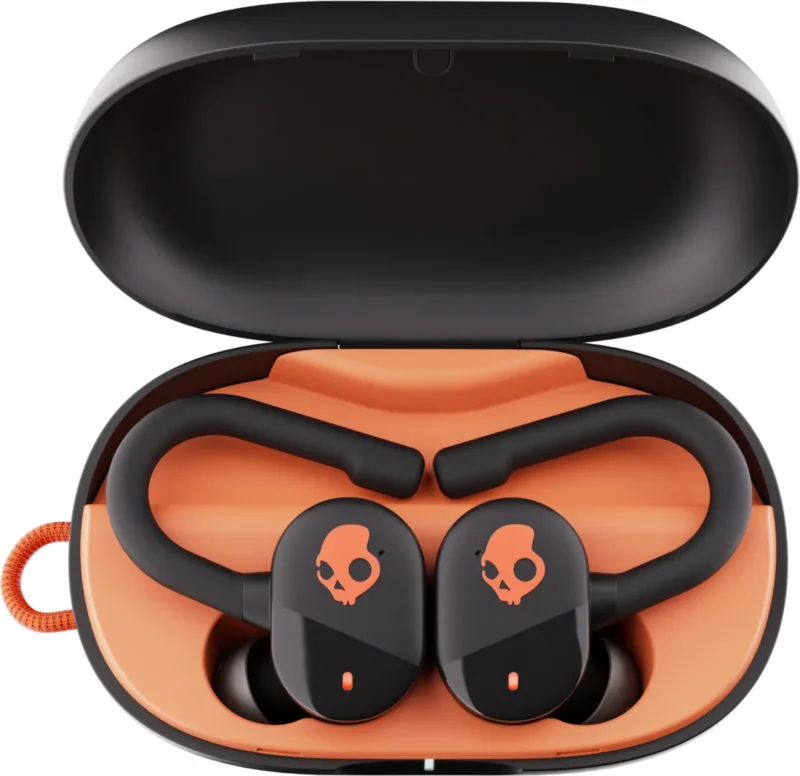 Skullcandy push play active true wireless in ear true black orange schwarz orang