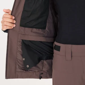 Sos gravity insulated jacket women shale mud
