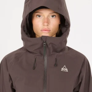 Sos gravity insulated jacket women shale mud