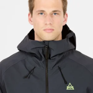 Sos gravity shell jacket men india ink