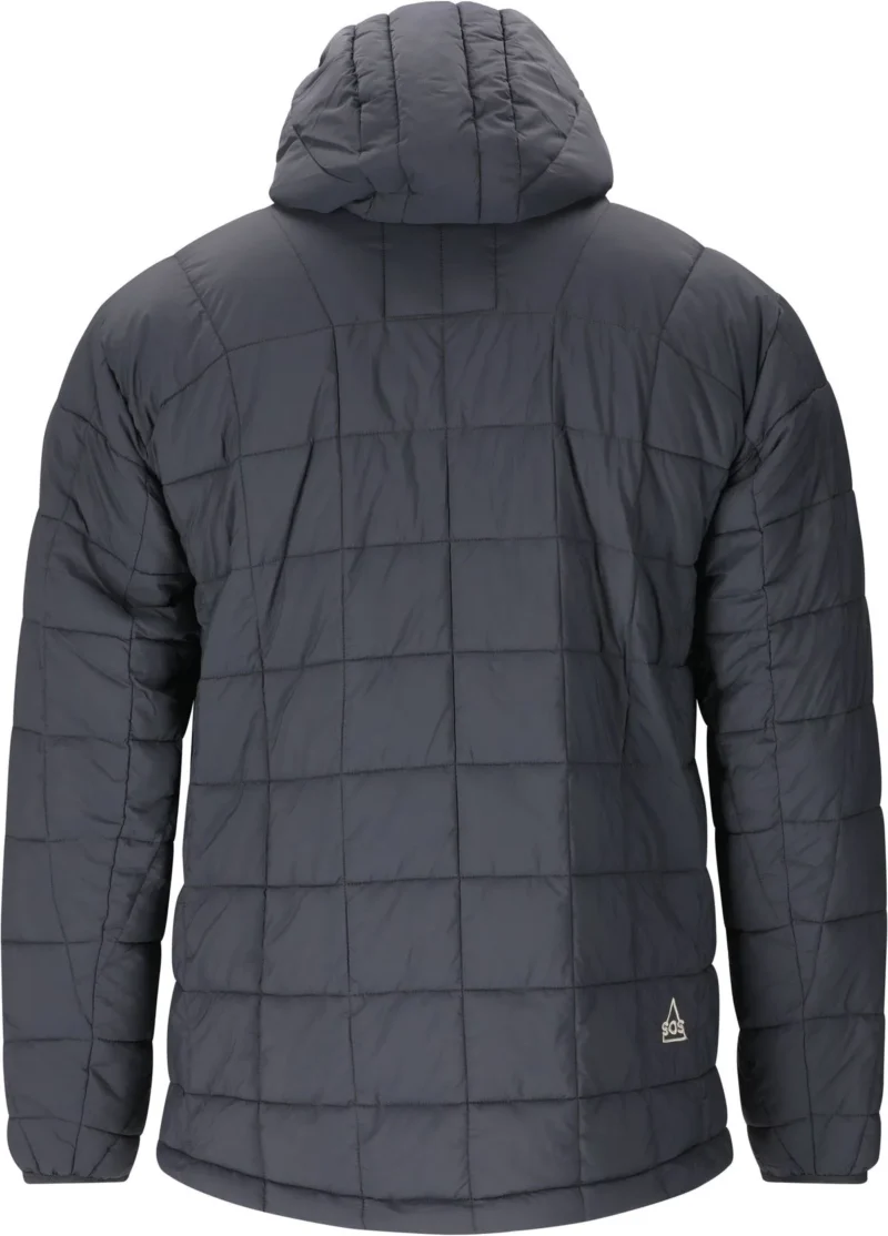 Sos haumea insulated packable hoody jacket men inida ink