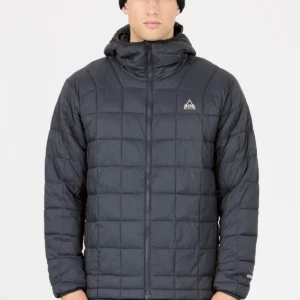 Sos haumea insulated packable hoody jacket men inida ink