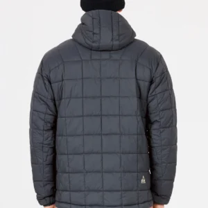 Sos haumea insulated packable hoody jacket men inida ink