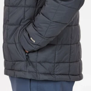 Sos haumea insulated packable hoody jacket men inida ink