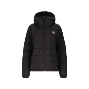 Sos haumea insulated packable hoody jacket women black