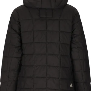 Sos haumea insulated packable hoody jacket women black